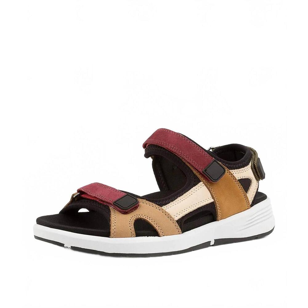 NEW ZIERA women's usure sandal - wide in black multi